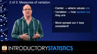 Introductory Statistics  Chapter 3 Measuring data [upl. by Ahola204]