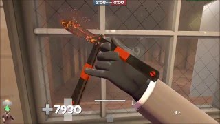 TF2 Unusual Showcase Unusual Hot Stabbed to Hell Knife [upl. by Seabury530]