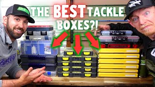 Buyers Guide The BEST Tackle Boxes For 2021 Tackle Storage Systems [upl. by Kappenne]