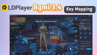 ld Player Bgmi 34 update Emulator key mapping  Bgmi 34 in pc emulator key mapping The5911 [upl. by Shayne]