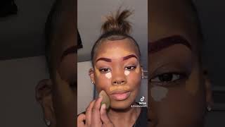 She like henny amp crystals✨ makeup makeupartist makeuptutorial muaworldwide mua makeuptutorial [upl. by Leinehtan]