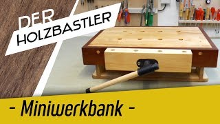 🔥🔥🔥 Jeder braucht so eine MINIWERKBANK  Schnell gebaut und unfassbar nützlich [upl. by Nosa]