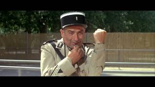 Le Gendarme de SaintTropez 1964  Entrainement musclé  Louis de Funès [upl. by Sungam]