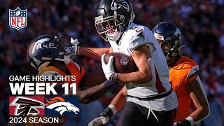 Atlanta Falcons vs Denver Broncos Game Highlights  NFL 2024 Season Week 11 [upl. by Ariam]