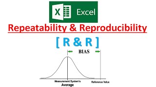 MAKE GAUGE RampR IN EXCEL  REPEATABILITY amp REPRODUCIBLE FORMULA amp STUDY [upl. by Quenna]