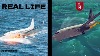 Besiege  Real Life Plane Crash Recreations 2 [upl. by Elleval889]