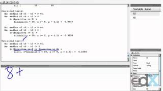 Week 9  TUTORIAL NONPARAMETRICS FOR PAIRED DATA [upl. by Filippa]