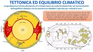 IL RUOLO DELLA TETTONICA PLANETARIA NELLEQUILIBRIO CLIMATICO [upl. by Argella791]