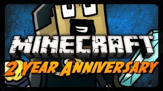 Minecraft 2 Year Anniversary  Reliving Survival [upl. by Attenauqa]