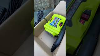 Ryobi 1800 PSI pressure washer unboxing Part 1 [upl. by Zacks]