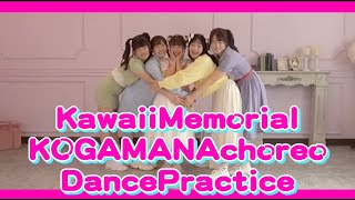 【オリジナル振付】かわいいメモリアル 超ときめき♡宣伝部 Dance Practice Video 【道産子の３歳児こがまな】 [upl. by Adgam]