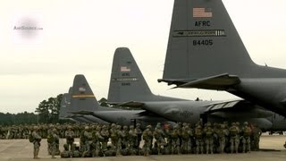 Airborne Paratroopers Getting Ready to Jump Out of C130 Hercules [upl. by Pedro551]