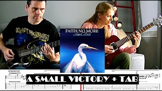 A Small Victory  TAB for 2 guitars Faith No More cover [upl. by Erdda711]