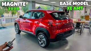 Nissan Magnite XE Amt 2024 ❤️  Nissan Magnite Base Model  Nissan Magnite 2024  Detailed Review [upl. by Zaneski903]