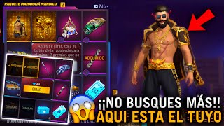 🔥PATRONES Como SACAR SKIN MAHARAJA MANIACO a 9 DIAMANTES RULETA MAGICA 🤯Agenda Semanal free fire [upl. by Elirpa]