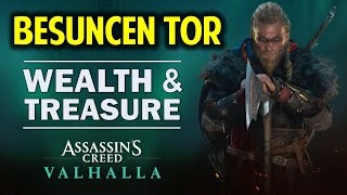 Besuncen Tor Armor  Gear Chest Wealth amp Treasure Location  Grantebridgescire  AC Valhalla [upl. by Hartzke669]