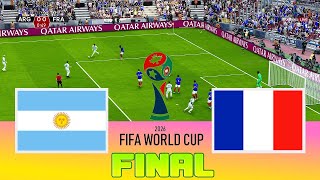 ARGENTINA vs FRANCE  Final FIFA World Cup 2026  Full Match All Goals  Football Match [upl. by Bouzoun]