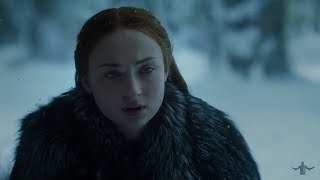 Game of Thrones Season 7 Episode 3 Clip Sansa and Bran HBO [upl. by Llerihs]