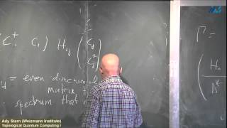 Ady Stern Weizmann Institute Topological Quantum Computing I [upl. by Patti]