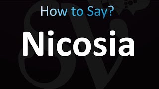 How to Pronounce Nicosia Cyprus [upl. by Rehteh]