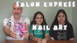 Salon Express Nail Art Review As Seen On TV [upl. by Ettennej]