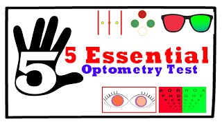 5 Essential Optometry Tests Worth Four Dot Maddox Rod Duochrome Bruckner amp Hirschberg Test [upl. by Egoreg292]