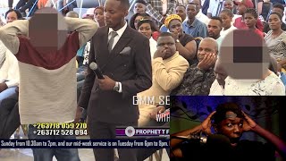 Akachema Mukadzi wake abatwa Chihure muChurch makazara vanhu Prophet TFreddy [upl. by Miof Mela]