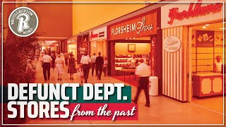 DEFUNCT Department Stores from the past  Life in America [upl. by Gittle]