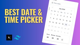 How to Create a Date and Time Picker Form  Nextjs amp Shadcn [upl. by Rourke]