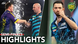 THE FINAL IS SET 🏆 SemiFinal Highlights  202324 Paddy Power World Darts Championship [upl. by Eartha]