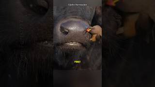 Oxpecker Bird That Harms Animals shorts [upl. by Alil]