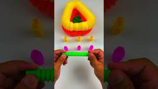 ROBOTIC MINI POP TUBE 🥓🌈asmrsounds satisfyingvideos diy robot mukbang poptubes asmrsleep toy [upl. by Wolfram]