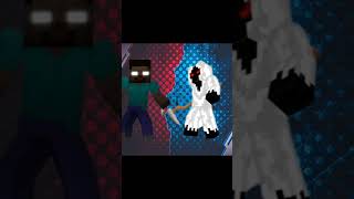 Herobrine Vs Entity 303 Minecraft  😱😱 minecraft short [upl. by Kizzie614]