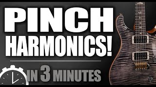 Pinch Harmonics in UNDER 3 MINUTES  SHORT ReVIEWS [upl. by Stephi]