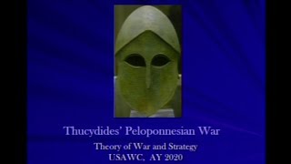 NTL  Thucydides Peloponnesian War  Dr Craig Nation [upl. by Consolata282]