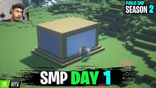 JsTer Public Smp SEASON 2  DAY 1 GAMEPLAY  MINECRAFT [upl. by Alair]