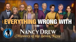 Everything Wrong With Nancy Drew Mystery of the Seven Keys [upl. by Ahsienad117]