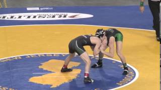 Wrestling Championship final 113lbs Brandon Cray beats Gianni Ghione [upl. by Maura]