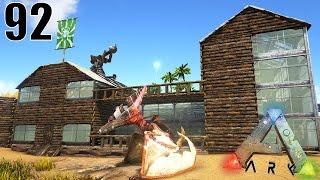 MA NOUVELLE MAISON CHEZ LES DINOSAURES   ARK Survival Evolved  Ep92 [upl. by Oric883]