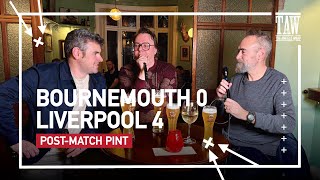 Bournemouth 04 Liverpool  PostMatch Pint LIVE [upl. by Adoc990]