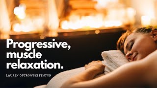 PROGRESSIVE MUSCULAR SLEEP RELAXATION GUIDED SLEEP MEDITATION FOR DEEP SLEEP with music [upl. by Owen]