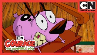 Whos Behind The Mask  Courage The Cowardly Dog  Cartoon Network [upl. by Iznekcam153]