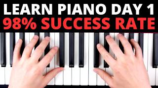 Learn Piano  Lesson 1 98 Success Rate [upl. by Inez]