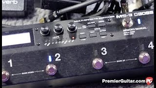 Review Demo  Boss MS3 Multi Effects Switcher [upl. by Maggee]