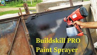 Buildskill PRO Paint Sprayer BPS2100 Unboxing and Review [upl. by Yeniffit]