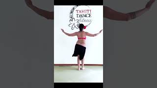 Polynesian Dance Ori TahitiTahitian Dance Workout FitnessTutorial Basic Step Cardio タヒチアンダンス [upl. by Ronald]