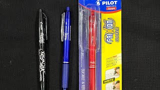 PILOT FRIXION Erasable PEN REVIEW  PILOT PEN REVIEW [upl. by Salisbarry]