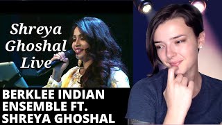 Berklee Indian Ensemble ft Shreya Ghoshal  Aap Ki Nazron Ne Samjha  REACTION  Indi Rossi [upl. by Edmund]