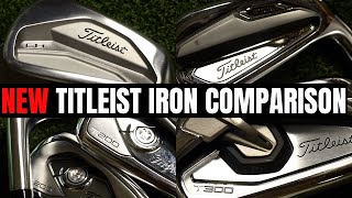 NEW TITLEIST IRONS  620 MB  T100  T200  T300 FULL COMPARISON [upl. by Nivla691]