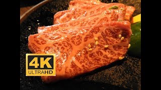 Japanese Food  Yakiniku in Sagamihara Kanagawa prefecture Japan 4K [upl. by Vernen]